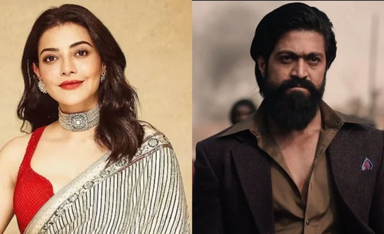 KGF புகழ் யாஷ்க்கு ஜோடியாக காஜல் அகர்வால்