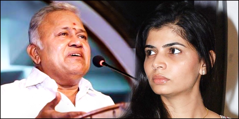 சின்மயி பாட்டு பாட நான் தடை போடவில்லை…ராதா ரவி