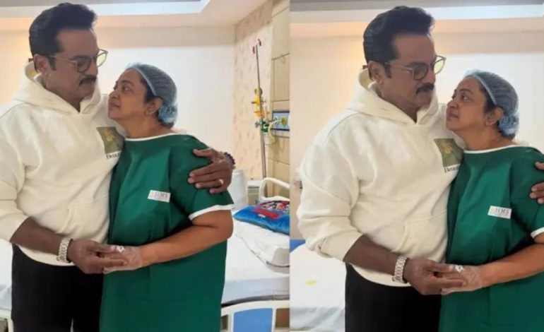 நடிகை ராதிகா திடீரென வைத்தியசாலையில் அனுமதி