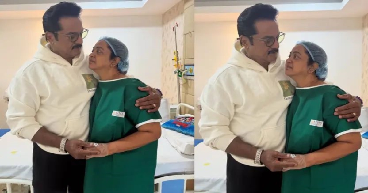 நடிகை ராதிகா திடீரென வைத்தியசாலையில் அனுமதி