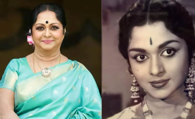 கன்னடத்து பைங்கிளி சரோஜா தேவியின் இறுதி நிமிடங்கள்…