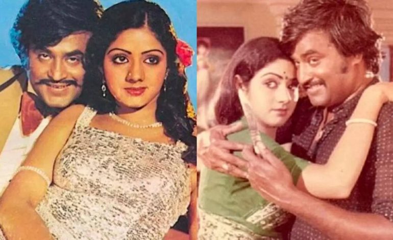 ஸ்ரீதேவி மீது கொண்ட காதலை மறைத்த ரஜினி…அதிர்ச்சி தகவல்