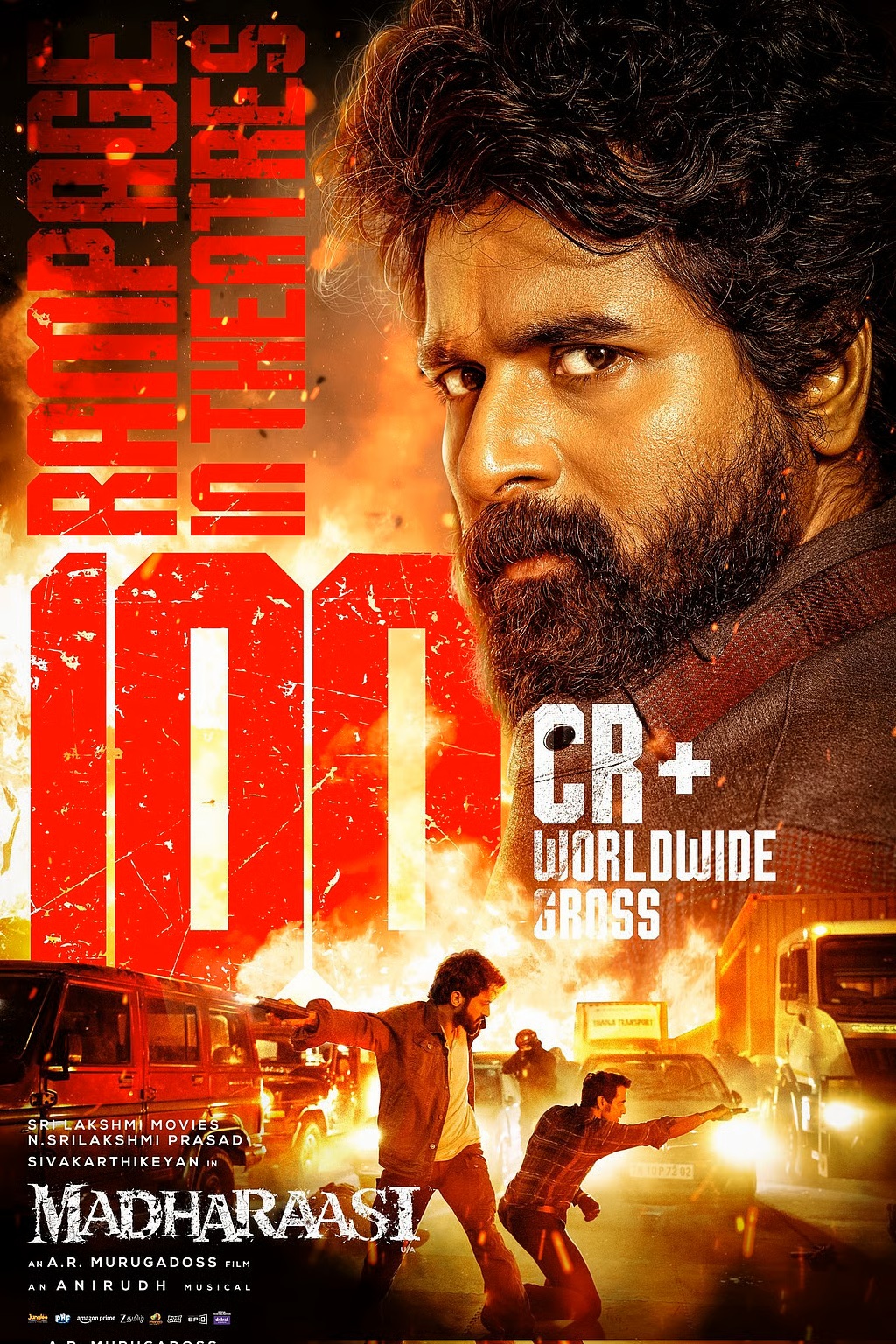 100 கோடியை கடந்த மதராஸி – படக்குழு அதிகாரப்பூர்வ அறிவிப்பு