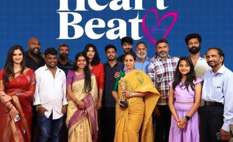 வெப் தொடரில் தனி இடம் பிடித்த “ஹார்ட் பீட்” -க்கு கிடைத்த விருது