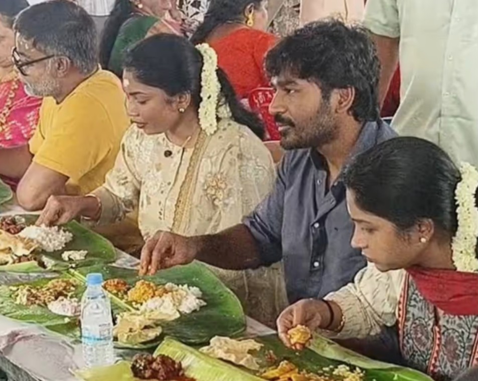 குடும்பத்தோடு கிடா வெட்டி, பொங்கல் வைத்த தனுஷ்