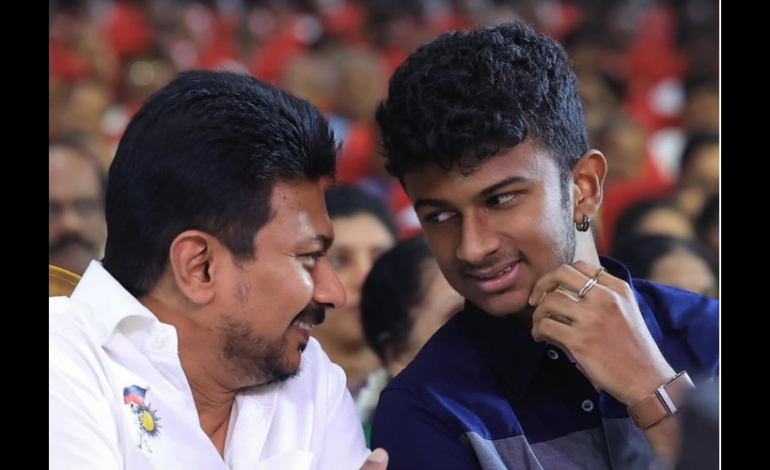 ஹீரோவாக களமிறங்கும் துணை முதல்வரின் மகன்