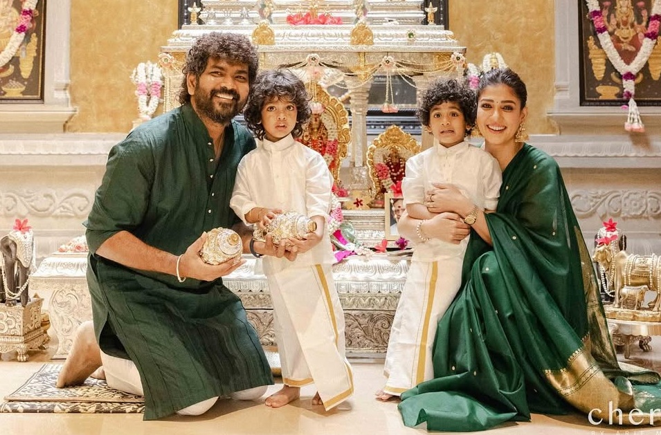 நயன்தாரா – விக்னேஷ் சிவனின் தீபாவளி கொண்டாட்டம்