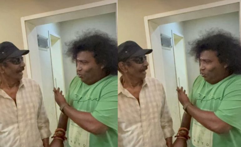 மீண்டும் இணையும் கவுண்டமணி – யோகி பாபு? வைரல் புகைப்படம்