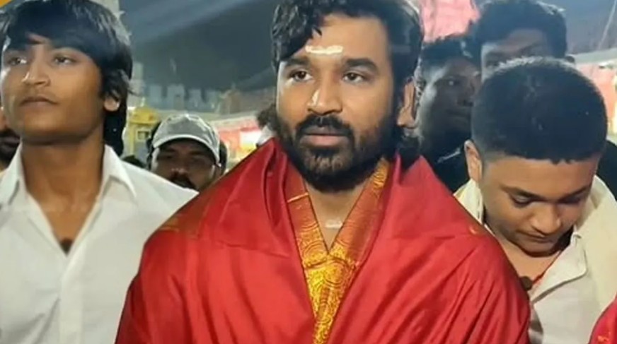 திருப்பதியில் தனுஷை சூழ்ந்த ரசிகர்கள்: மகன்களின் செயலால் நெகிழ்ந்த இணையதளம்!