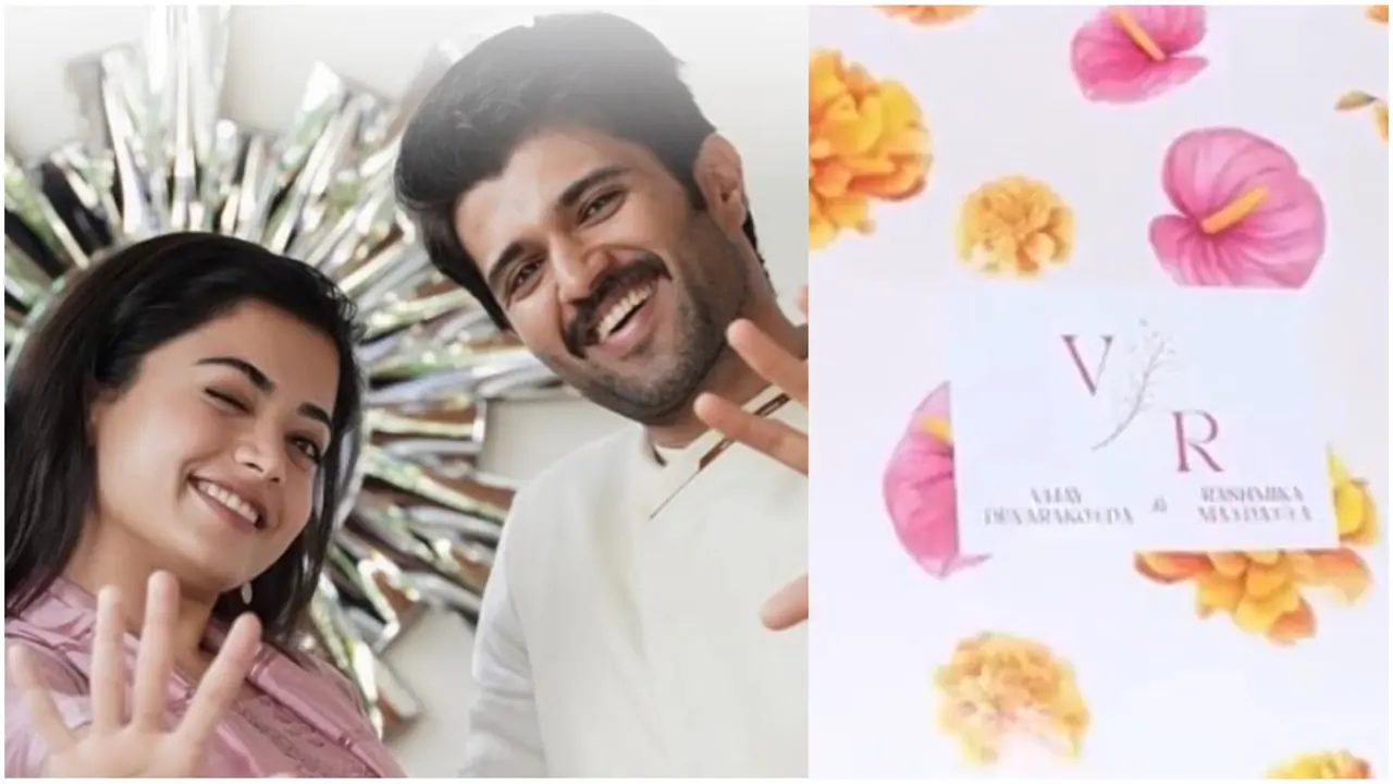 வைரலாகும் திரை பிரபலங்களின் திருமண அழைப்பு பெட்டி .